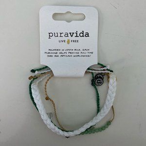 🛑SOLD ON DEPOP🛑 Brand New Pura Vida Bracelet Set